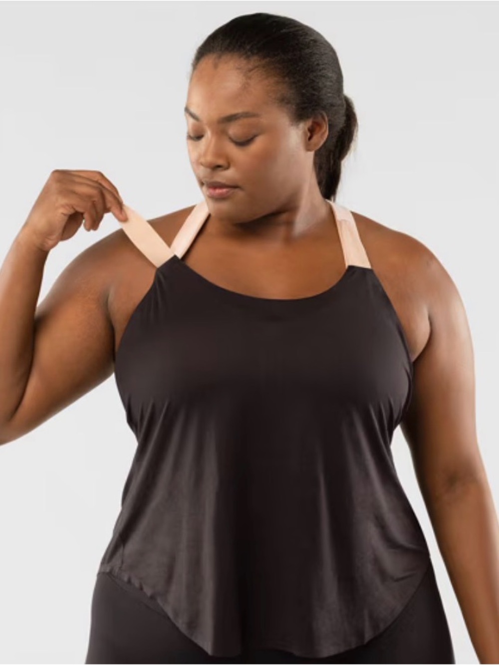 SHEFIT~Clip Tank~Black 6 Luxe